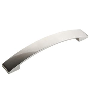 Brushed Nickel Bow Handle