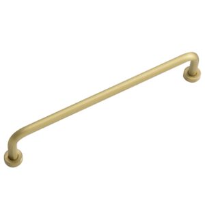 Brushed Brass D-Handle