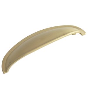 Satin Brass Cup Handle