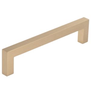 Brushed Brass D-Handle