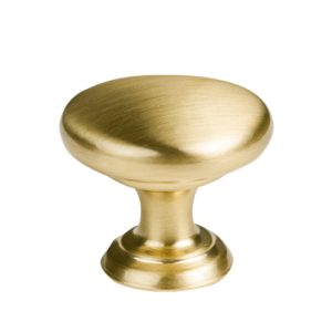 Brushed Satin Brass Knob