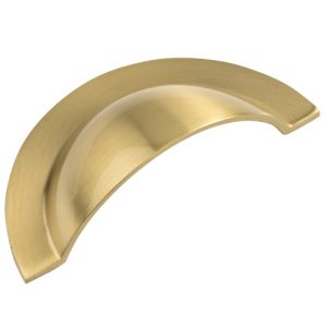 Brushed Satin Brass Cup Handle