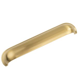 Brushed Satin Brass Cup Handle