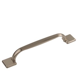 Brushed Satin Nickel D-Handle