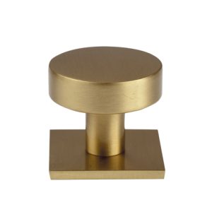 Brushed Satin Brass Knob